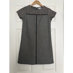 Elephantito Girls Dress Gray Size 12 Lined Wool